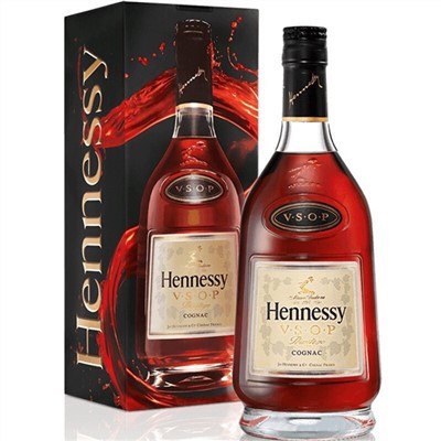 1000ml Brandy-Glasflasche